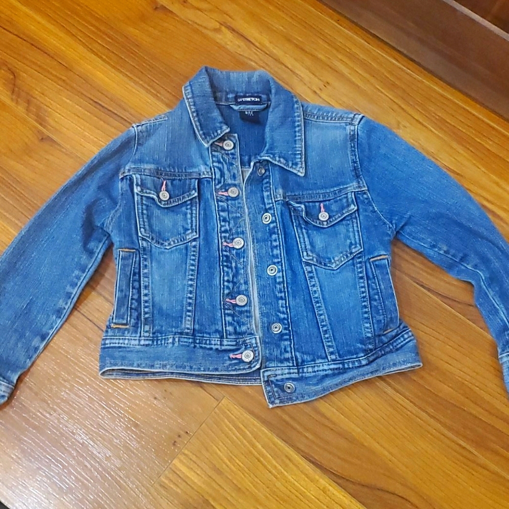 GAP Kids Medium Wash Jean Denim Jacket